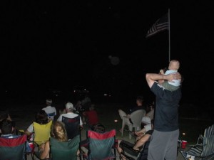 fireworks watching the fireworks