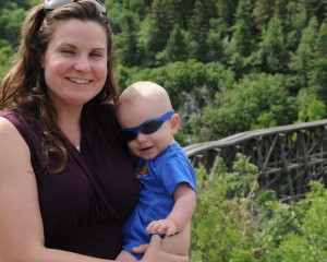 with-mom-at-the-tressle with Mom at the trestle